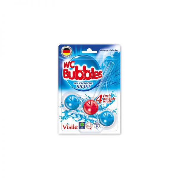 Visile WC Bubbles Meeres-Frische WC-Duftsteine